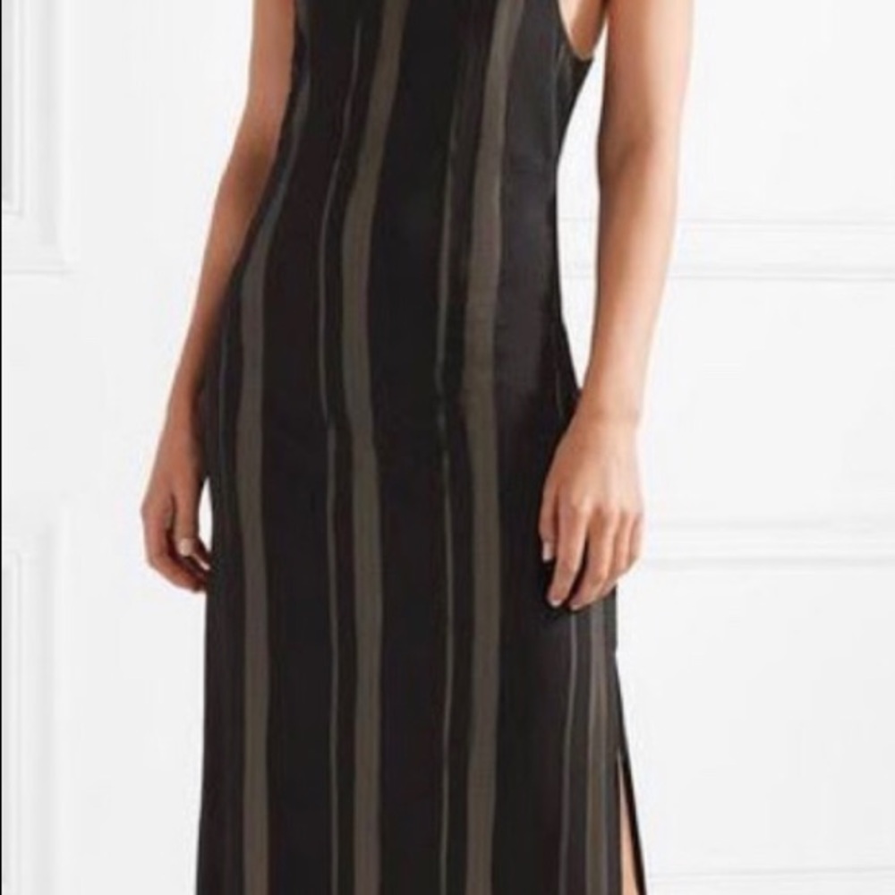 Elizabeth & James Crepe Black/Nude cocktail Dress - Picture 1 of 10